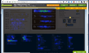 Heatmap tracking tutorial with crazyegg